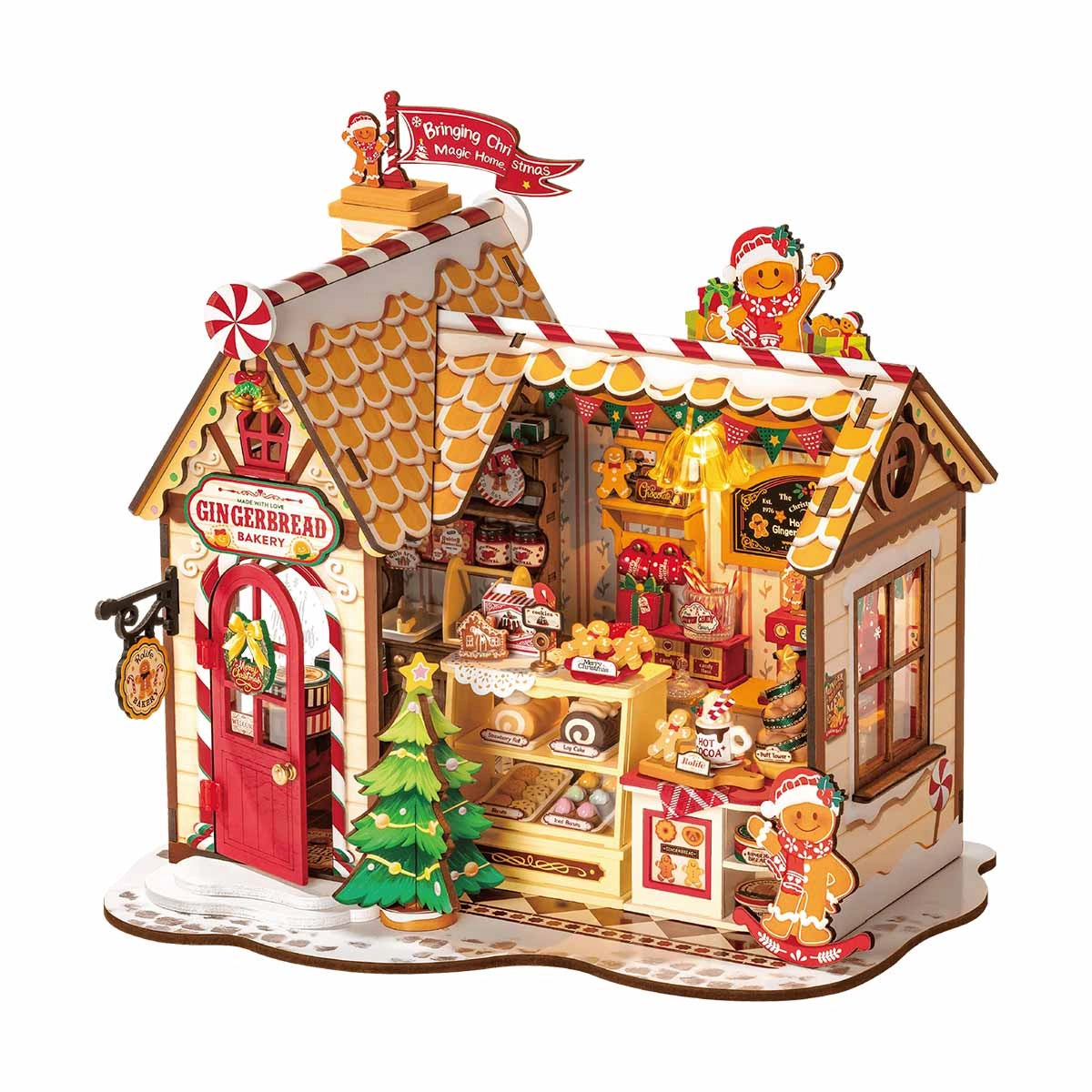 Kit DIY Gingerbread House - Boutique de Guloseimas
