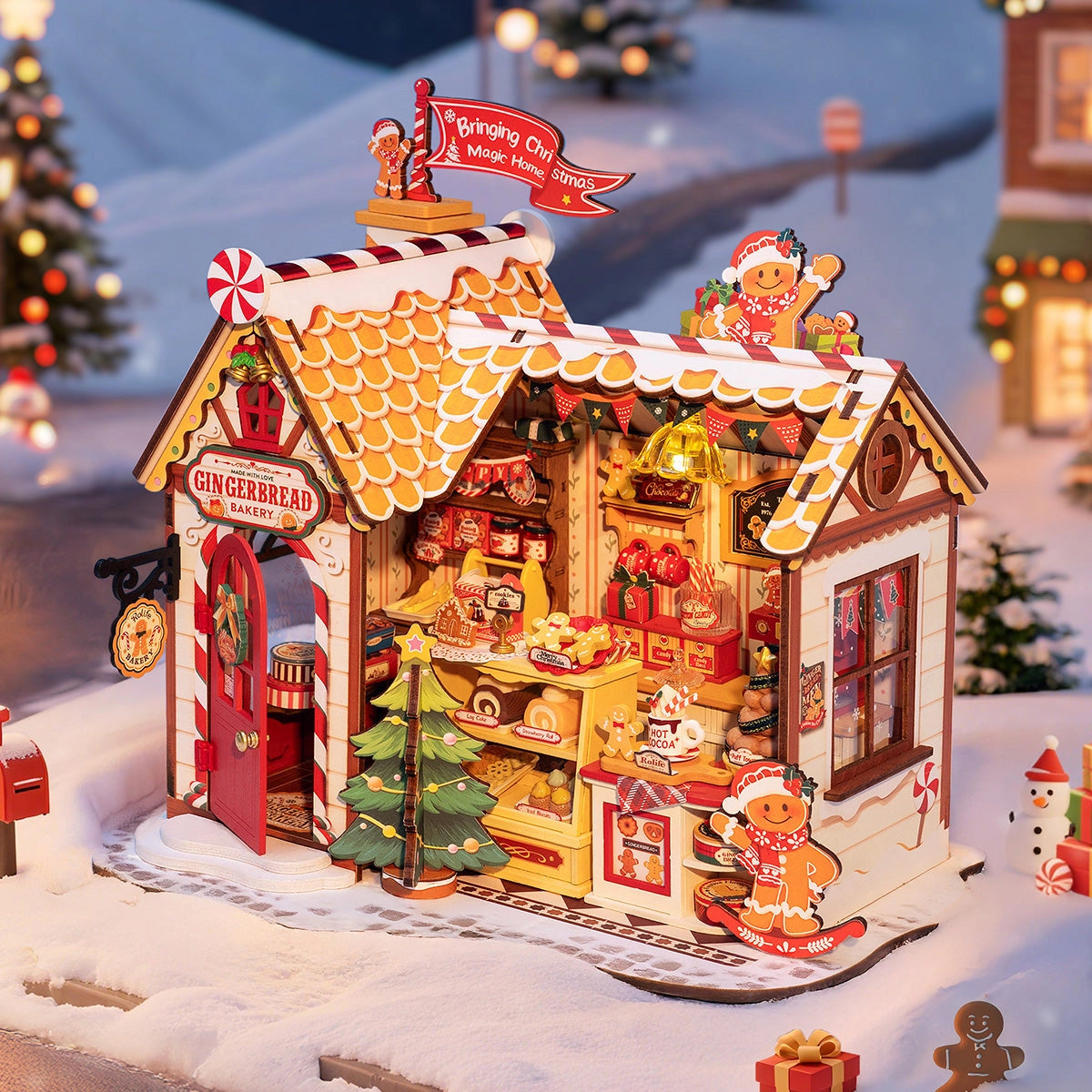 Kit DIY Gingerbread House - Boutique de Guloseimas