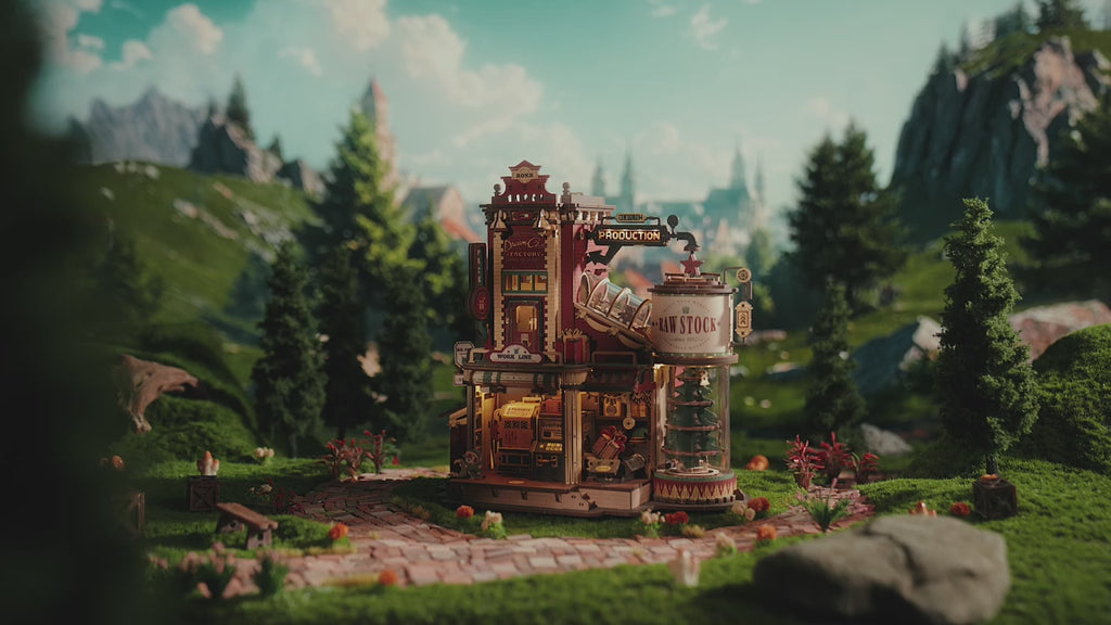 Kit DIY miniatura - Fabrica dos Sonhos